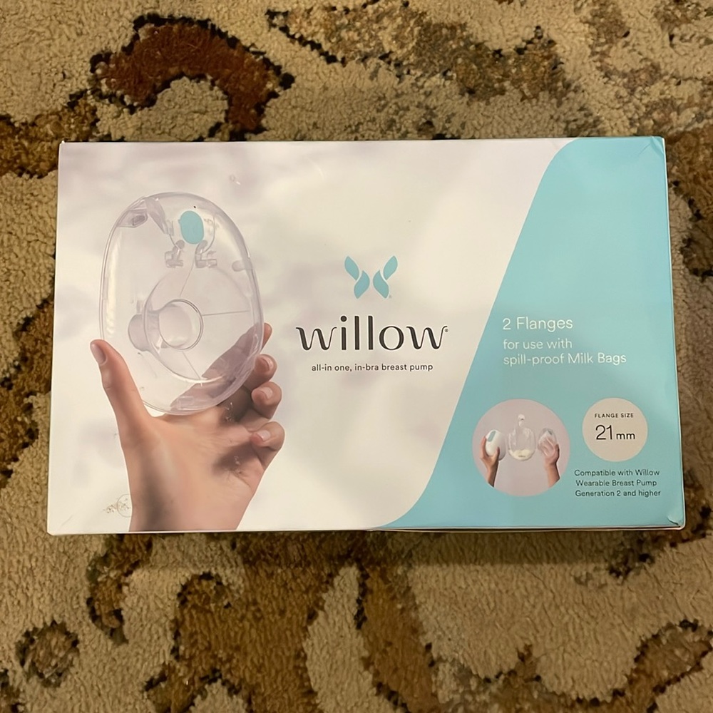 NIB Willow 21 mm flanges